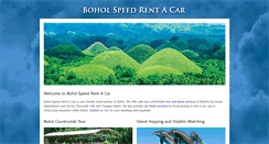 Desktop Screenshot of boholspeedrentacar.com